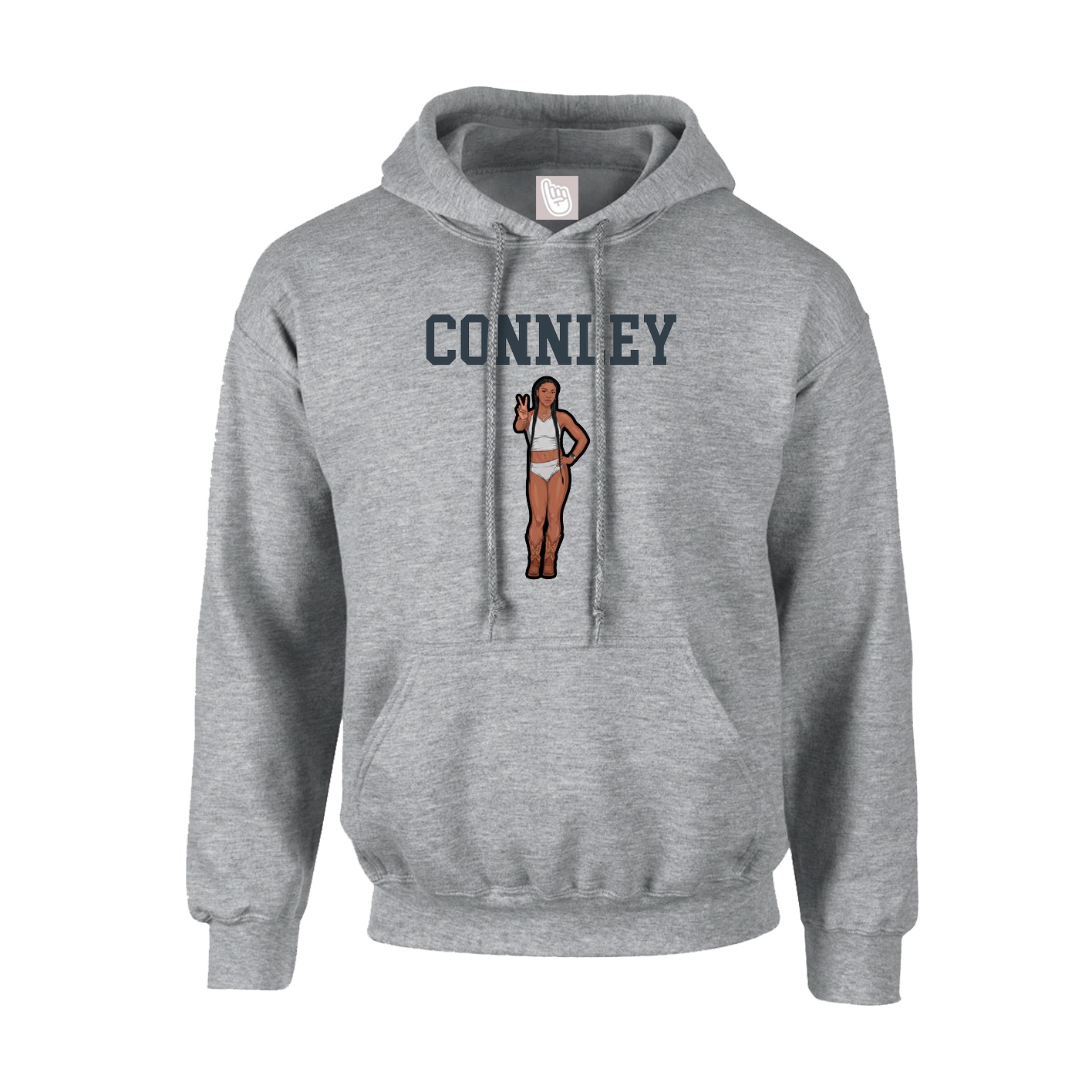 Youth Hoodie — Shirsey in Grey