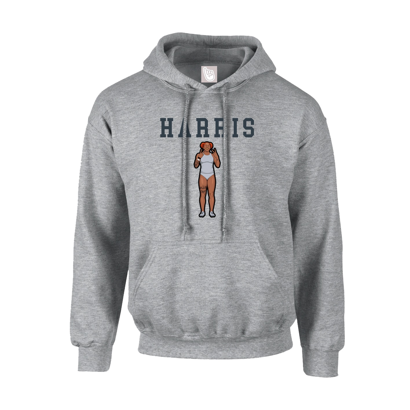Hoodie — Shirsey in Grey