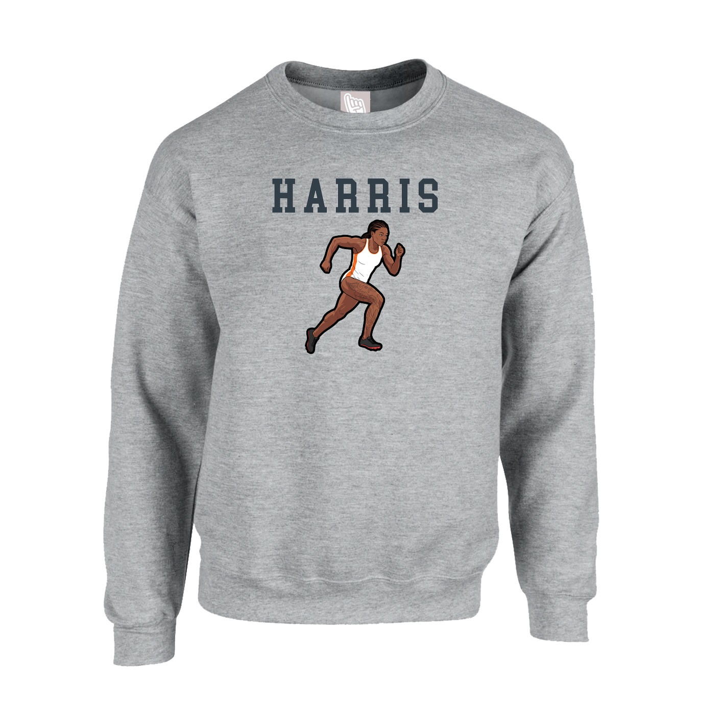 Fleece Crew — Shirsey in Grey