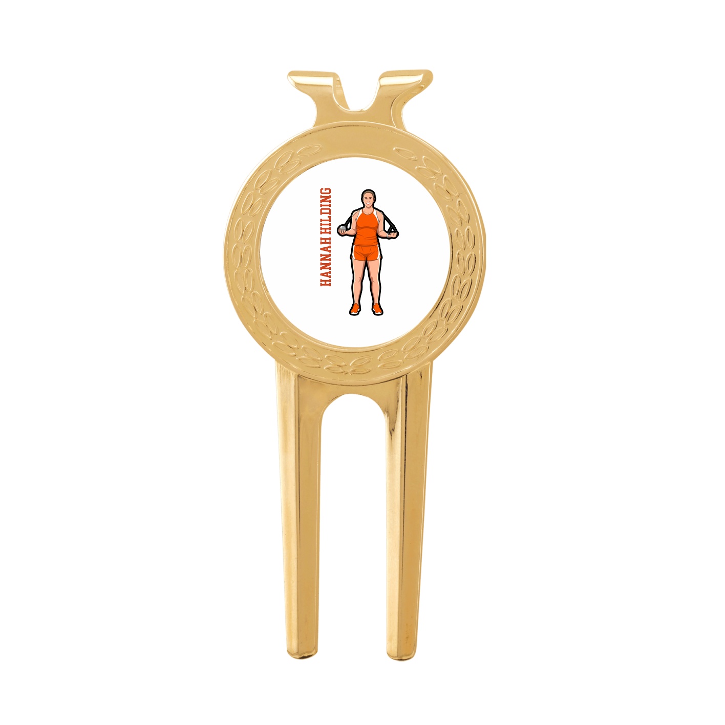 Divot Tool with Ball Marker — Name Vertical in Classic