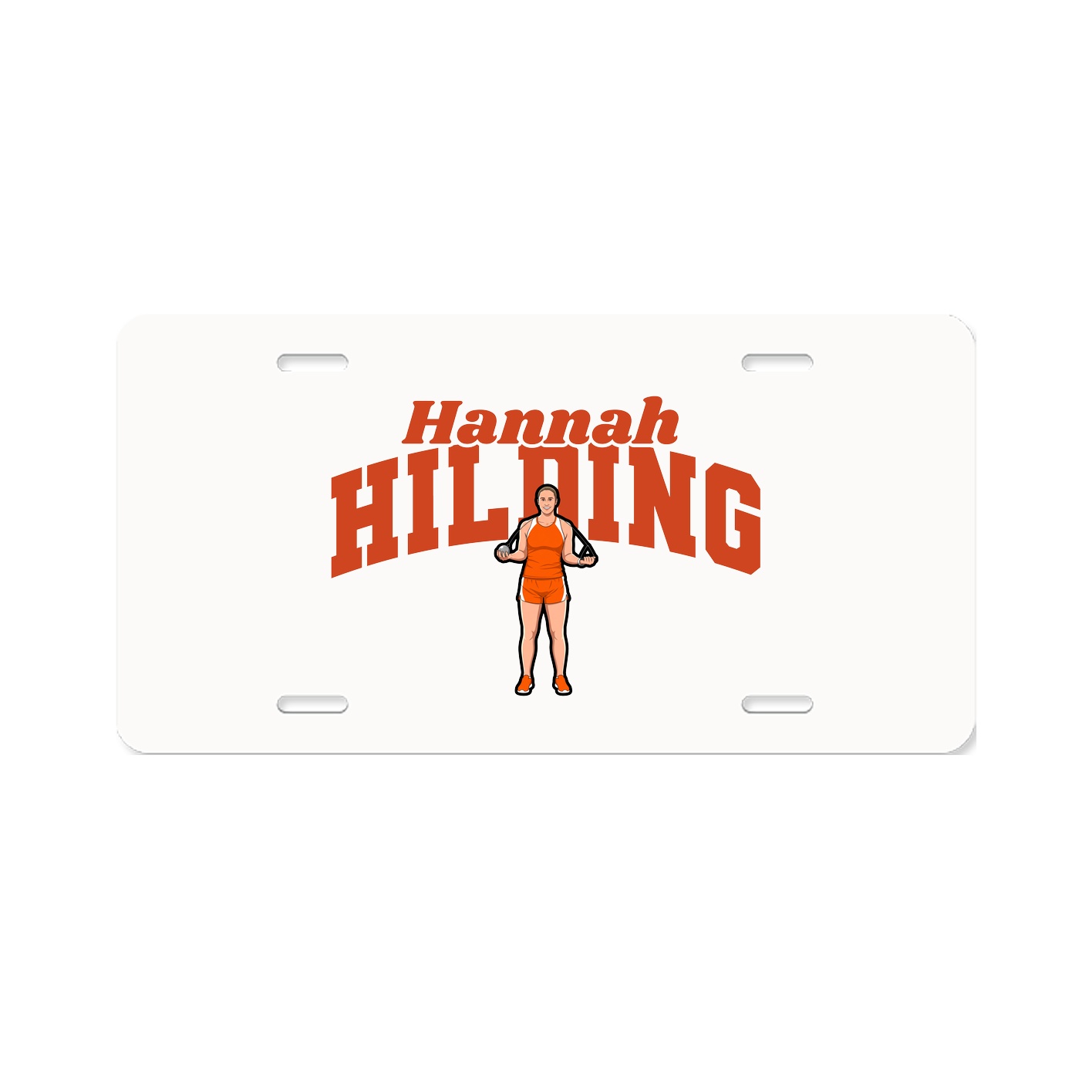 License Plate — Signature Arch in Classic