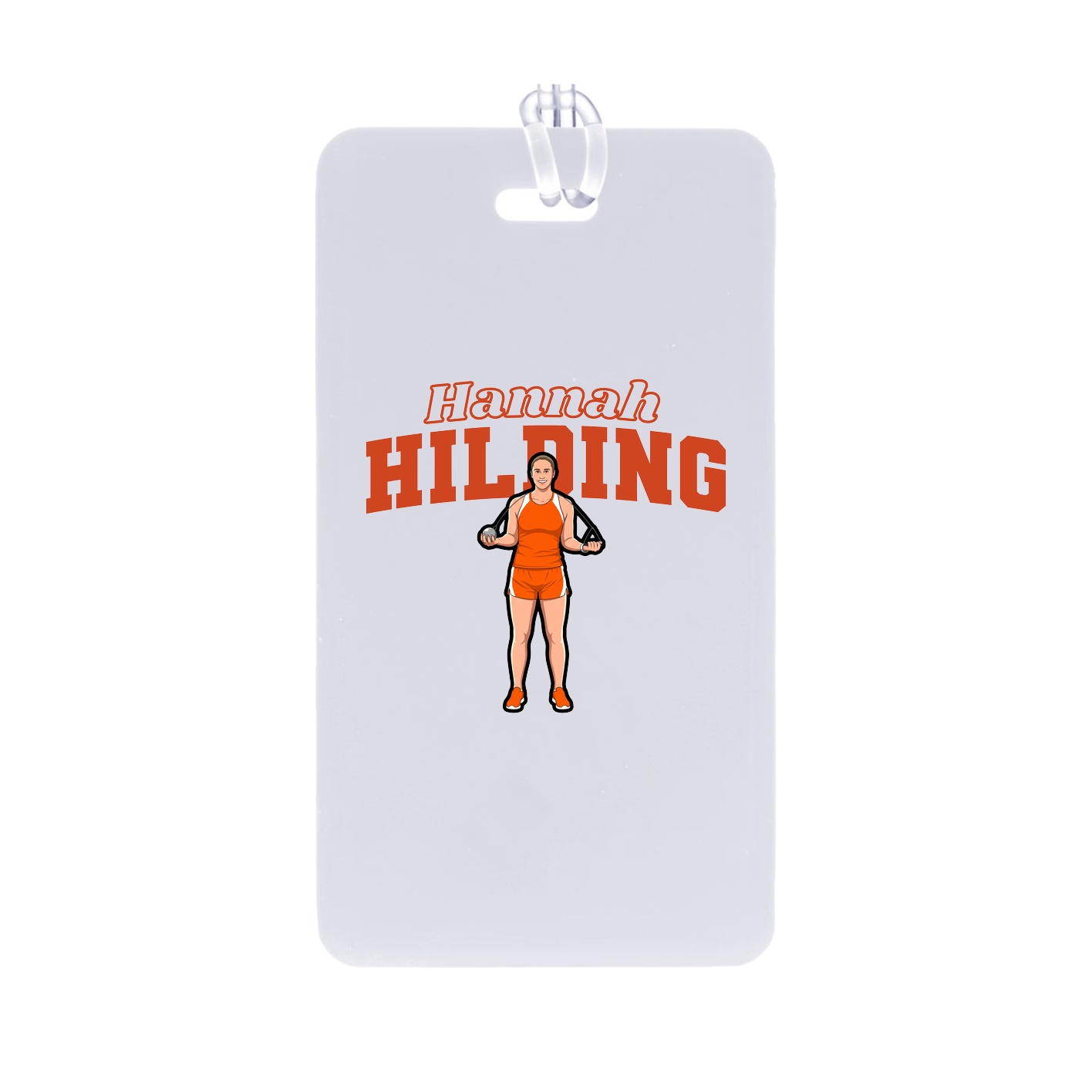 Bag Tag — Name Arch in Classic