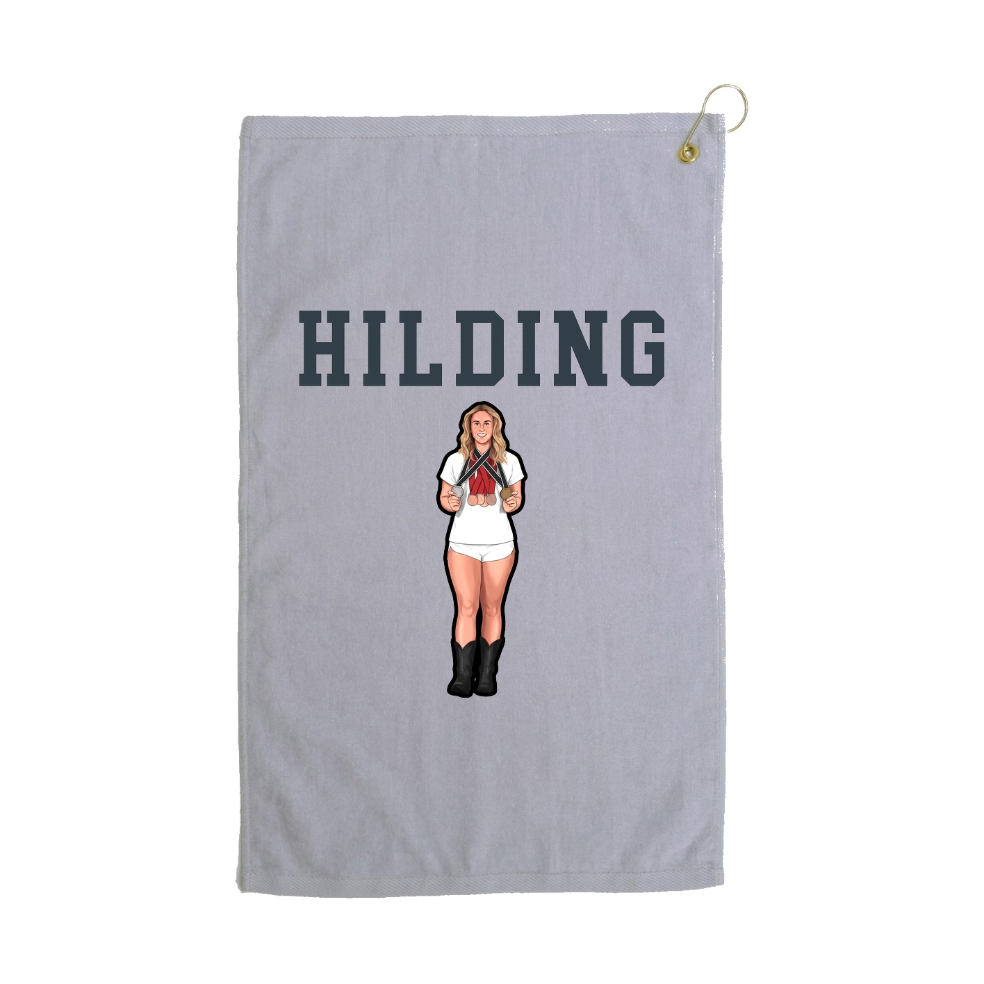 Golf Towel — Shirsey in Grey