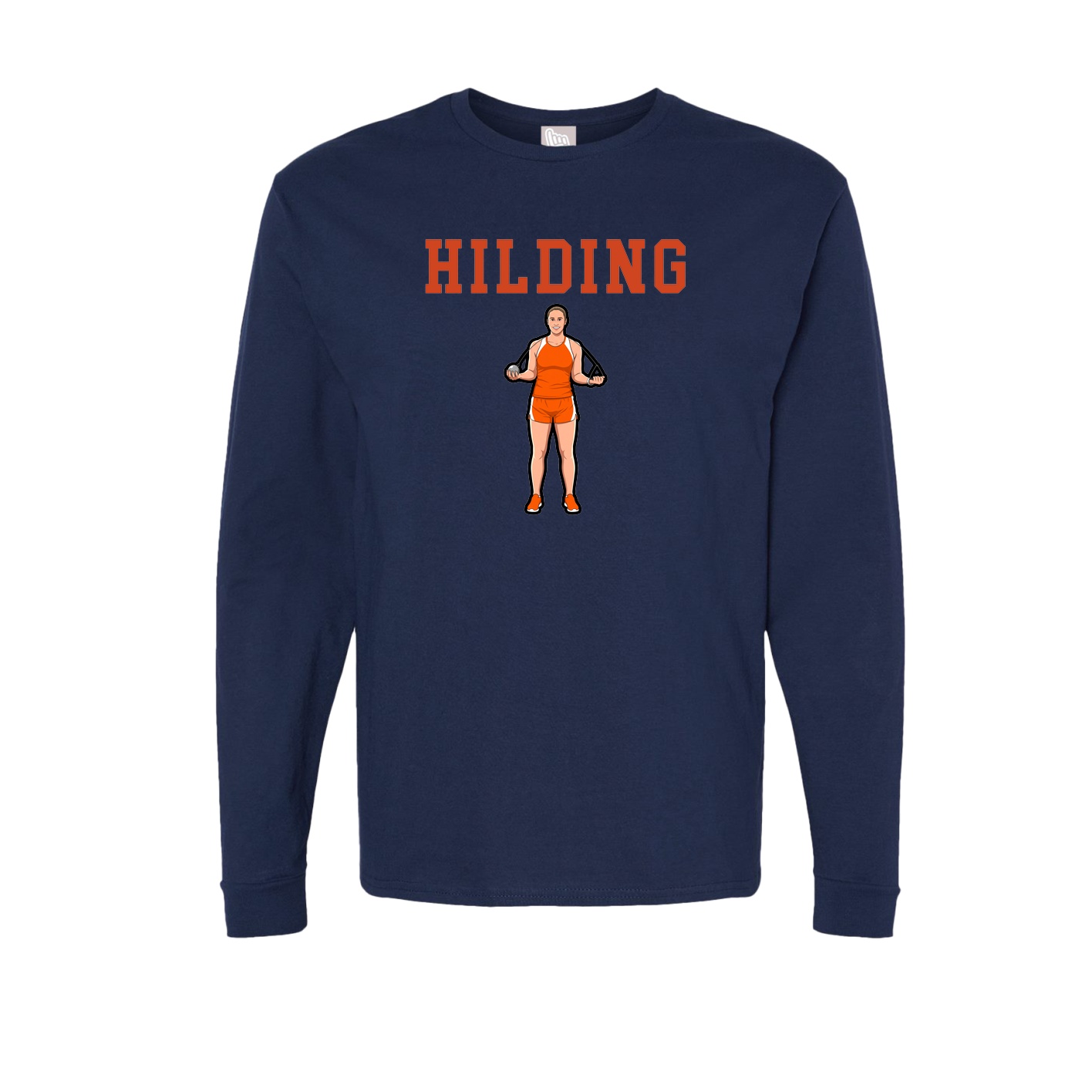 Long Sleeve Tee — Shirsey in Navy