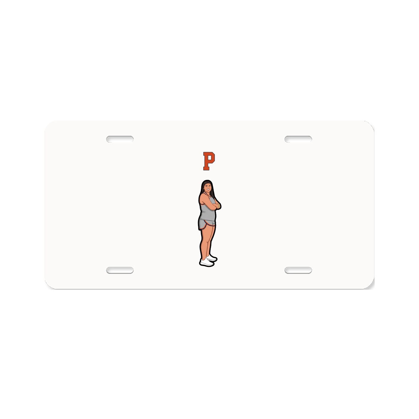 License Plate — Shirsey Arch in Classic