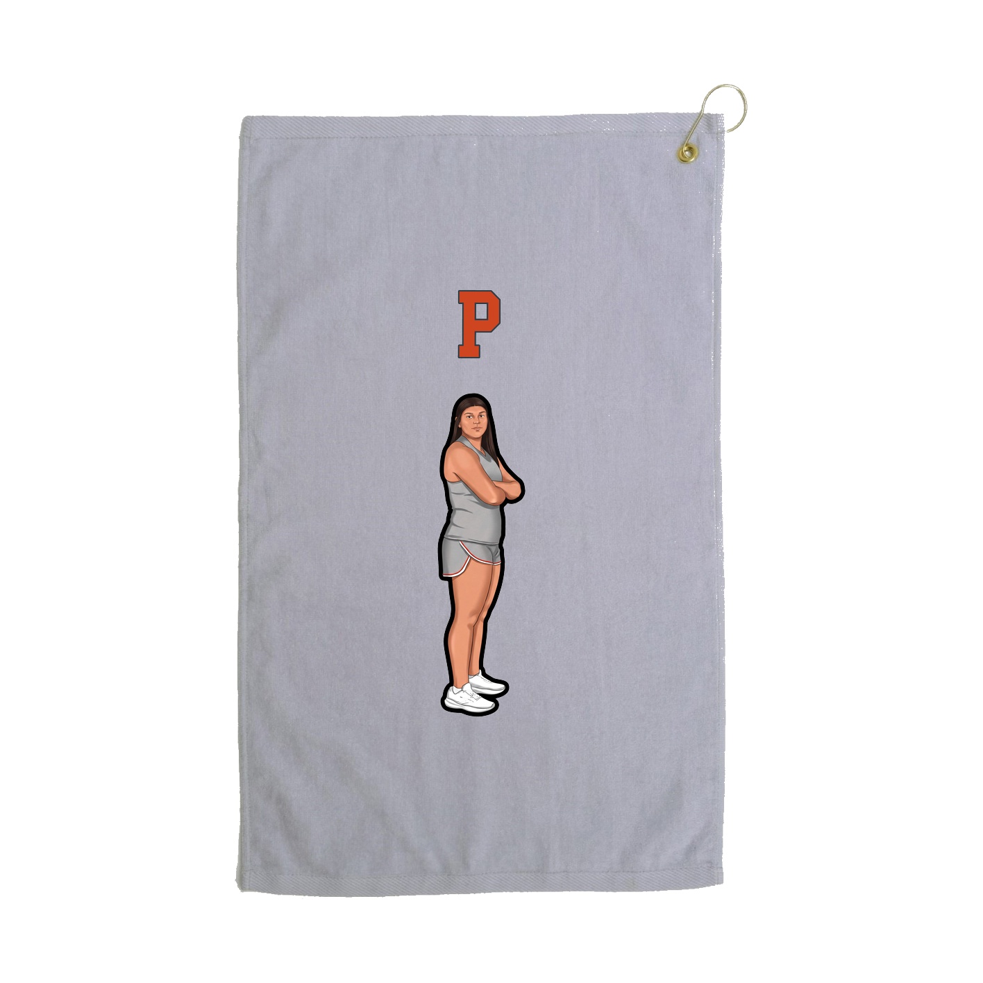 Golf Towel — Shirsey Arch in Grey