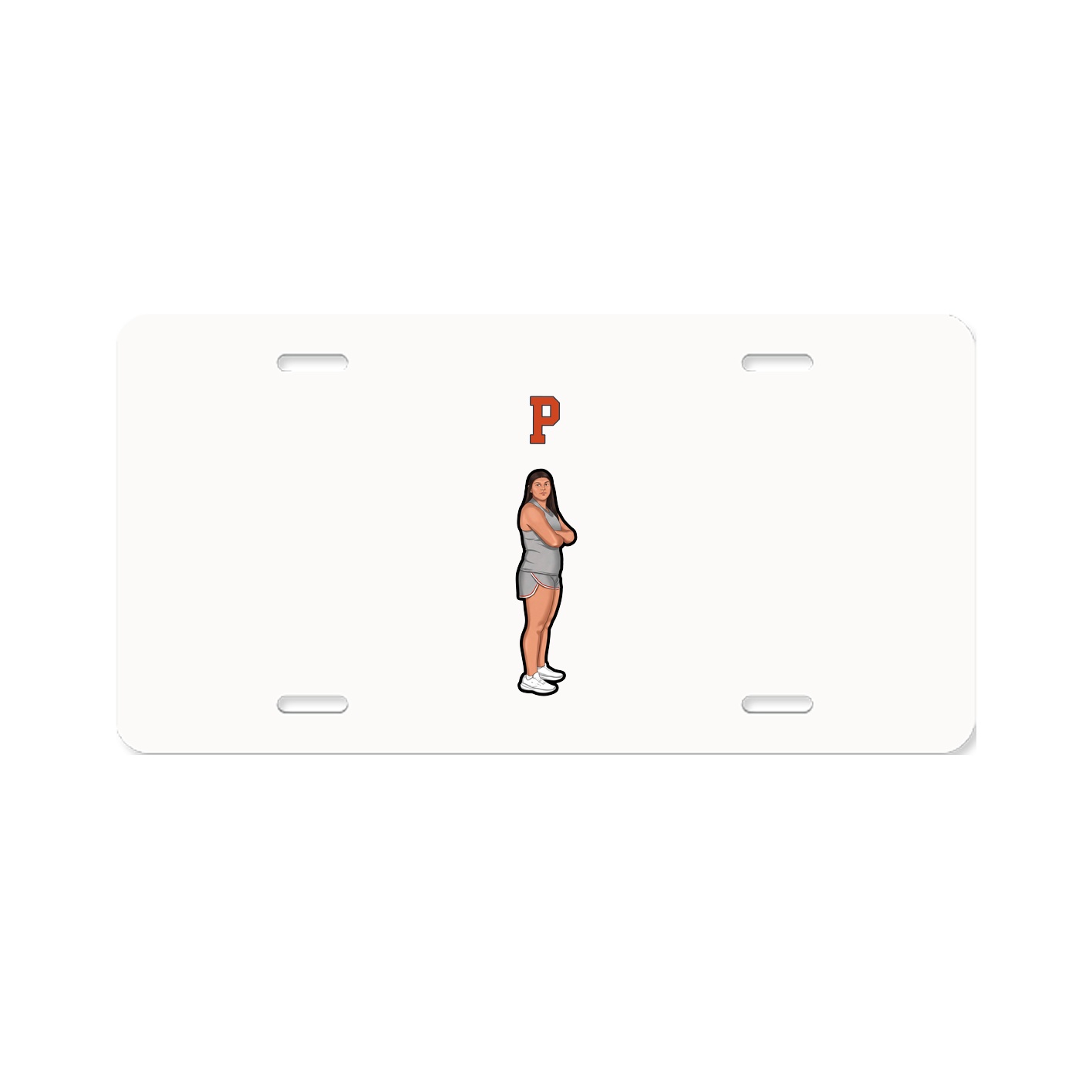 License Plate — Shirsey Arch in Classic