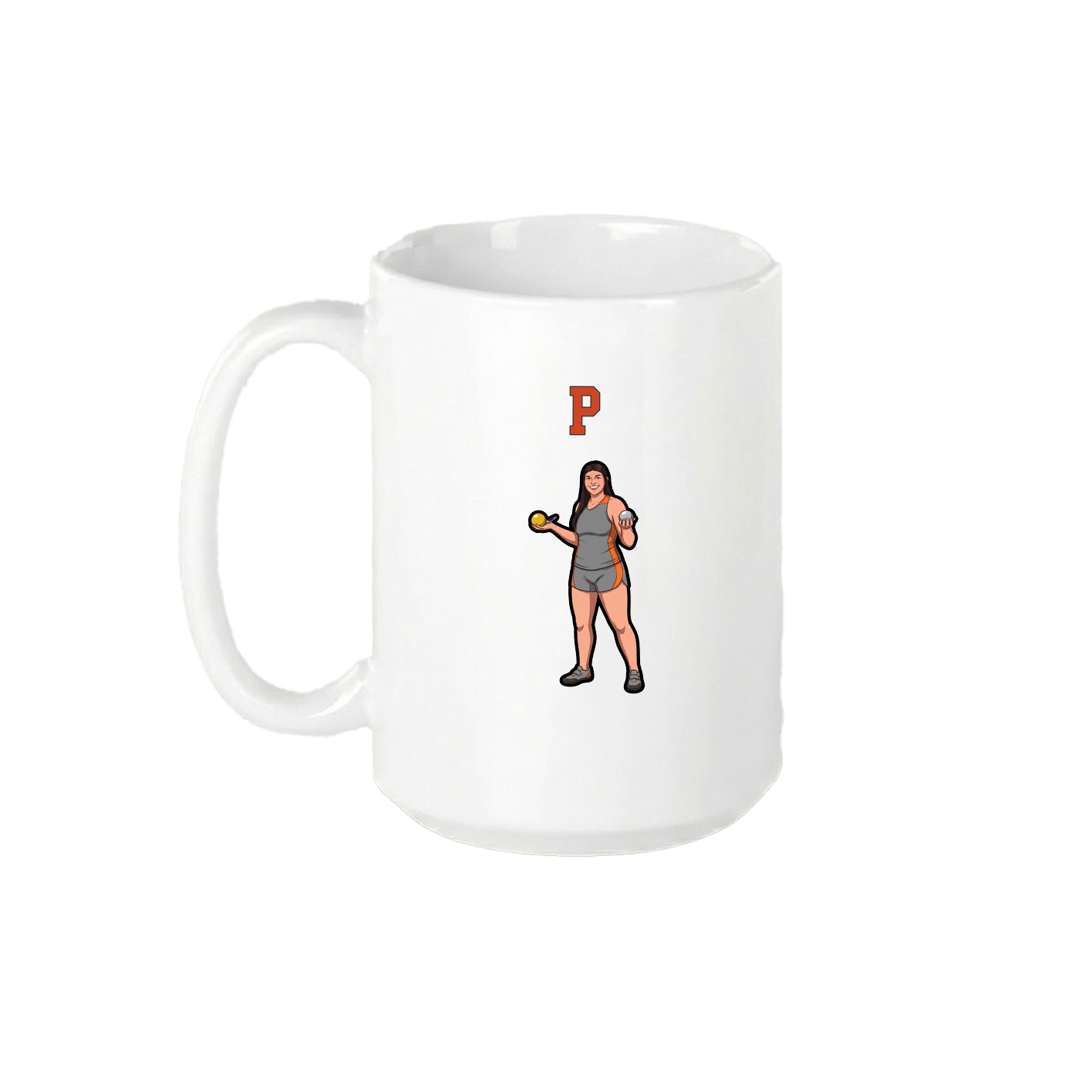 15oz Coffee Mug — Shirsey Arch in White
