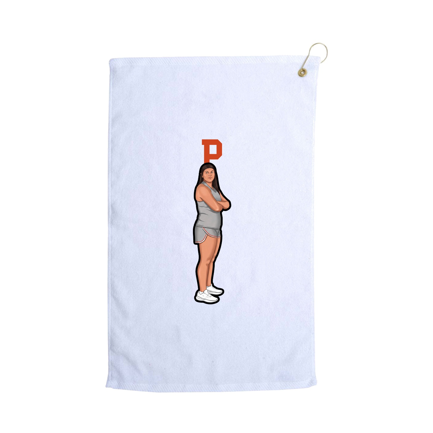 Golf Towel — Shirsey in White