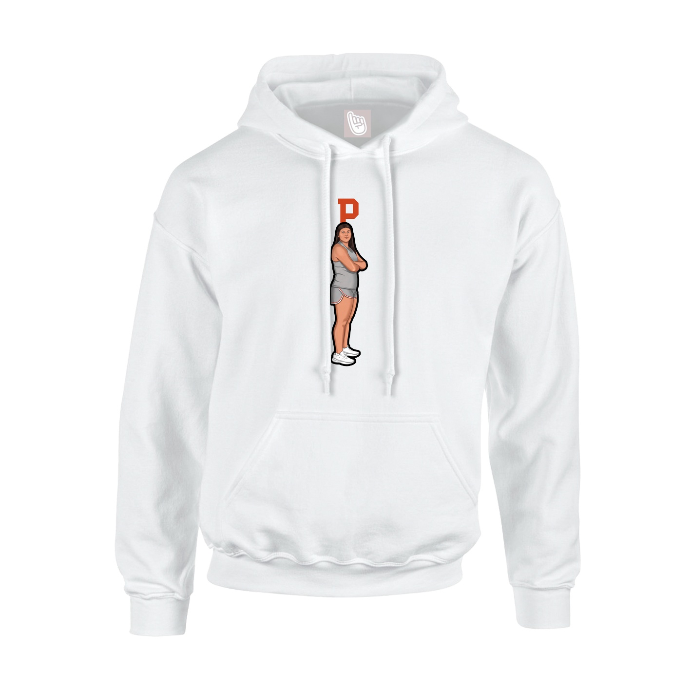 Youth Hoodie — Shirsey in White