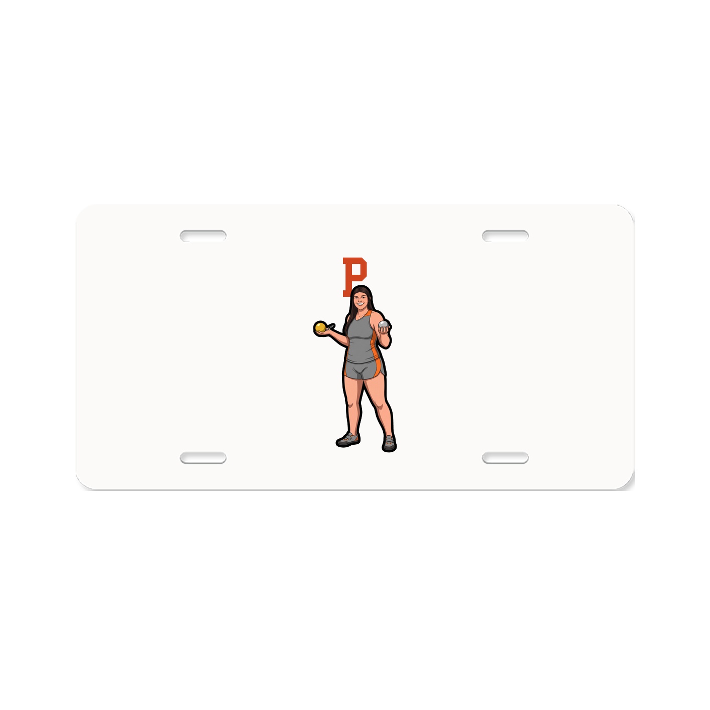 License Plate — Shirsey in Classic