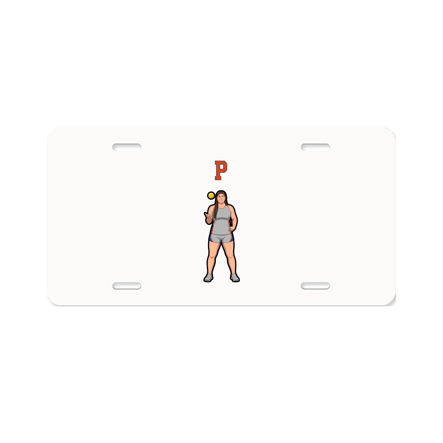 License Plate — Shirsey Arch in Classic