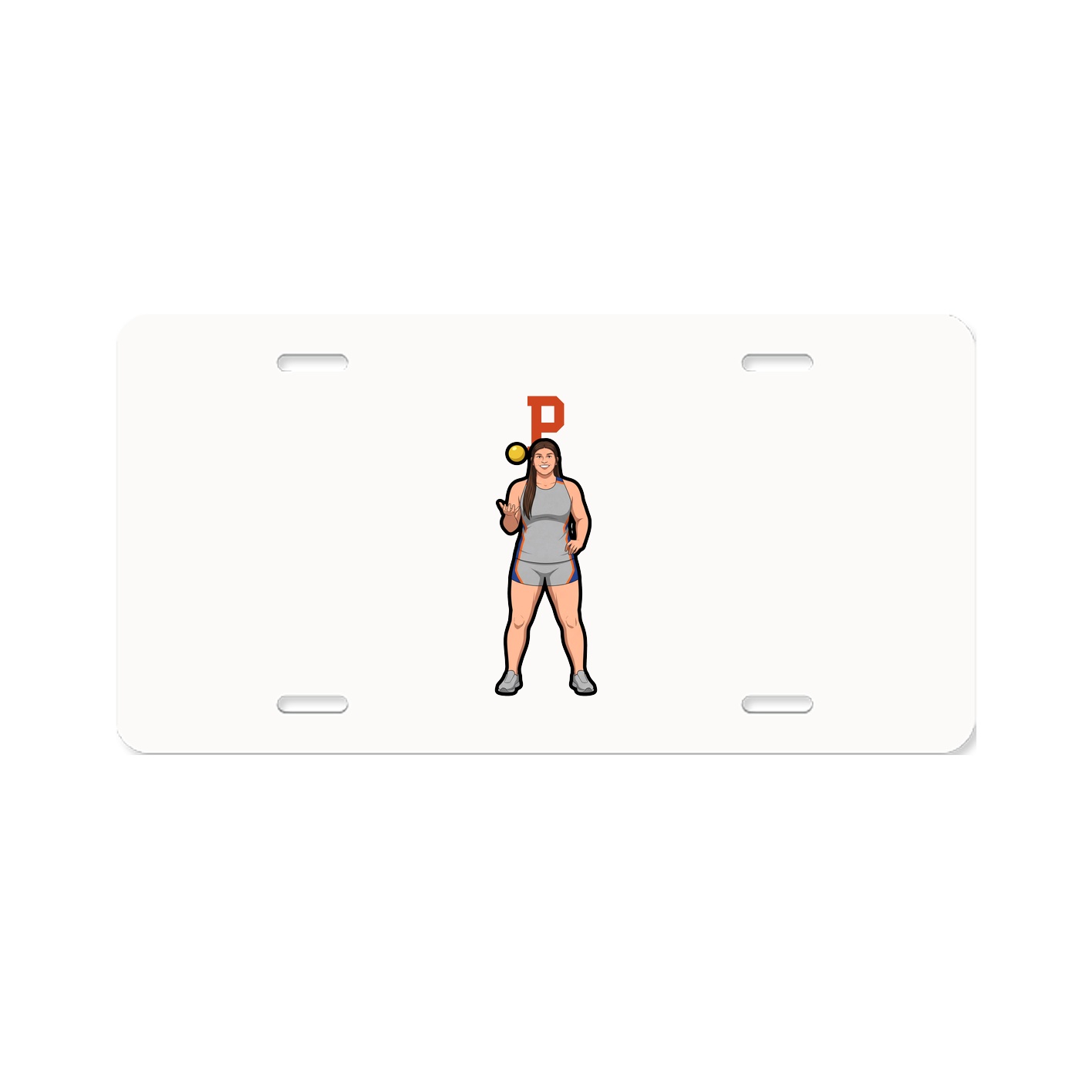 License Plate — Shirsey in Classic