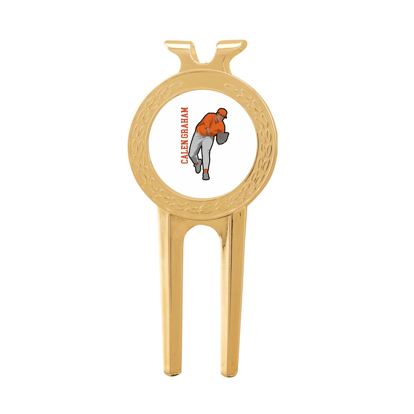 Divot Tool with Ball Marker — Name Vertical in Classic