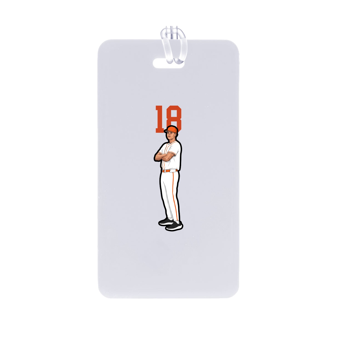 Bag Tag — Number Top in Classic