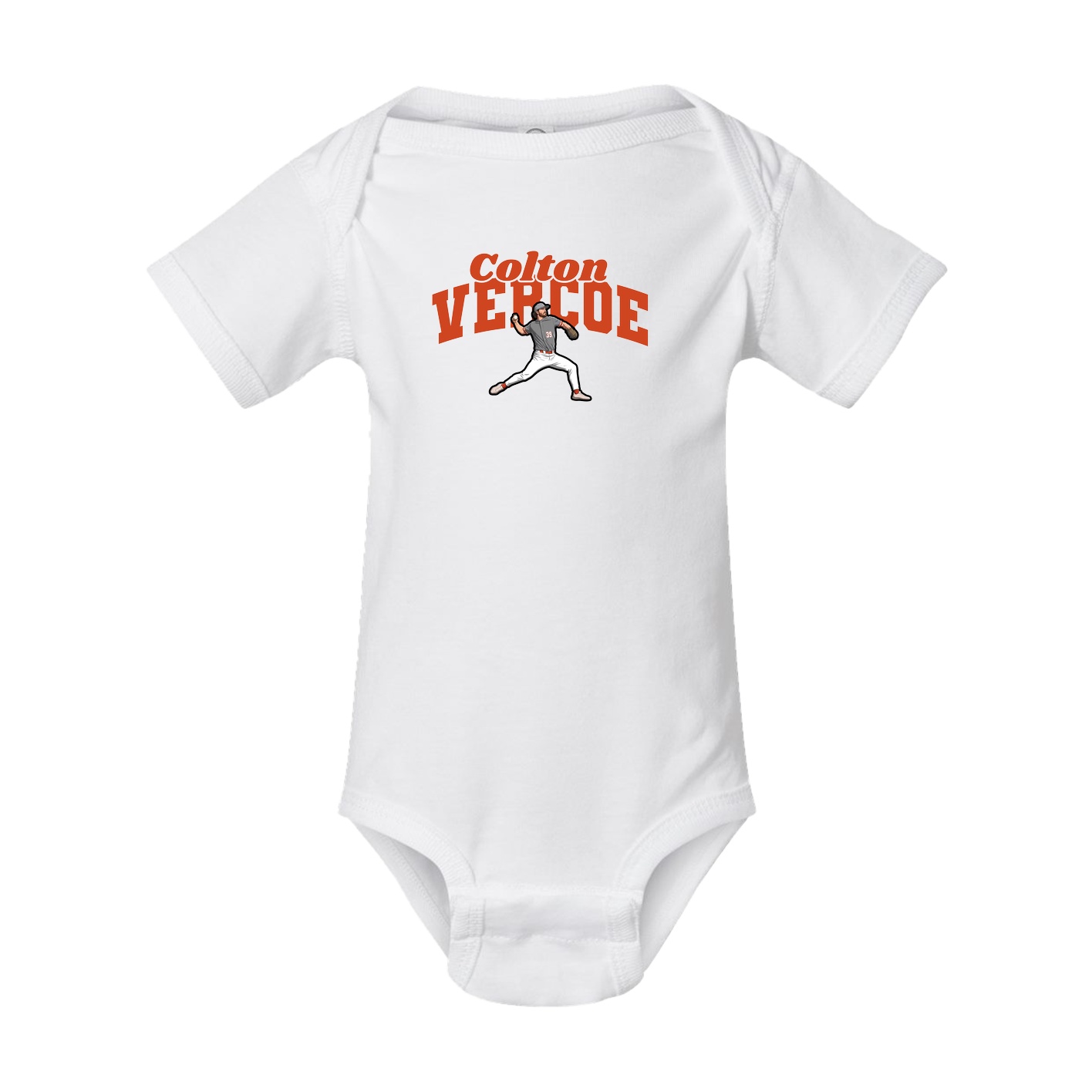 Baby Onesie — Signature Arch in White