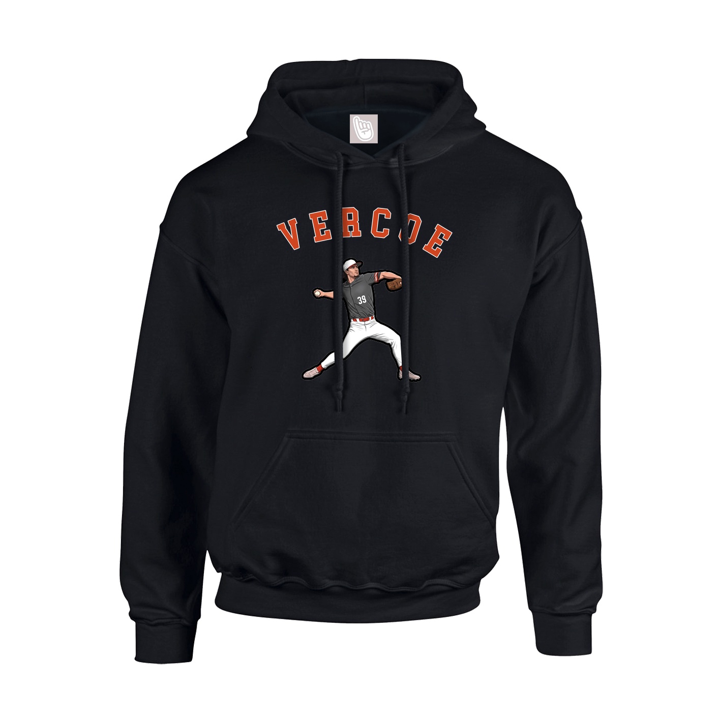 Youth Hoodie — Shirsey Arch in Black
