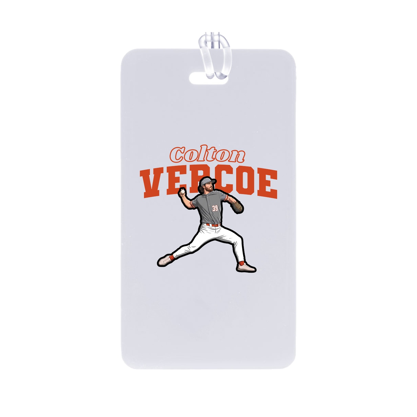 Bag Tag — Name Arch in Classic