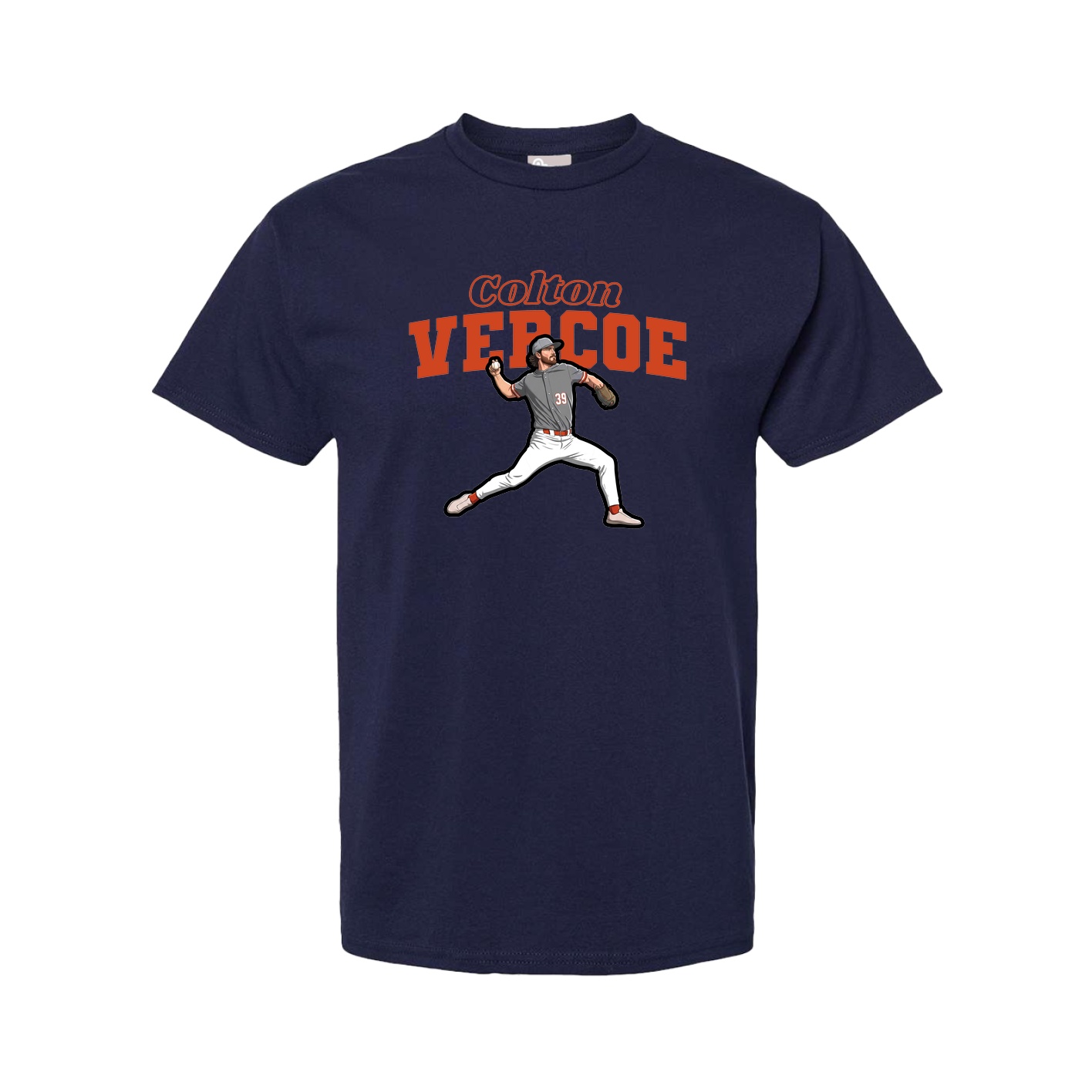 Tee — Name Arch in Navy