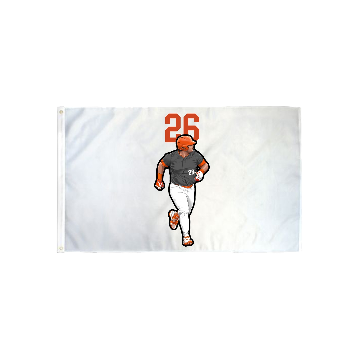 3x5 Flag — Number Top in Classic