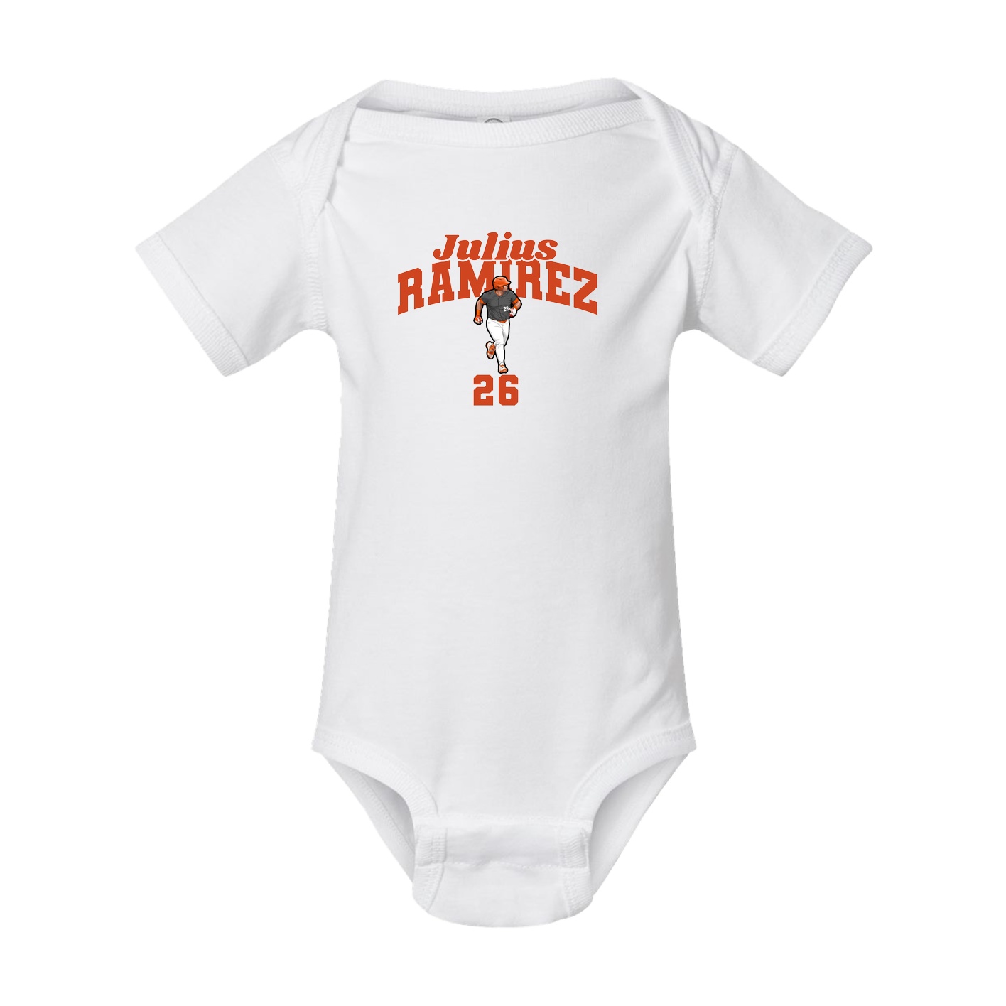 Baby Onesie — Signature Arch in White