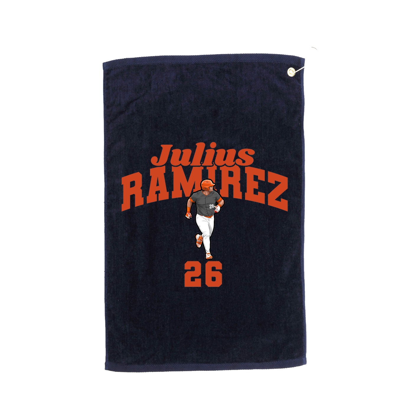 Golf Towel — Signature Arch in Navy