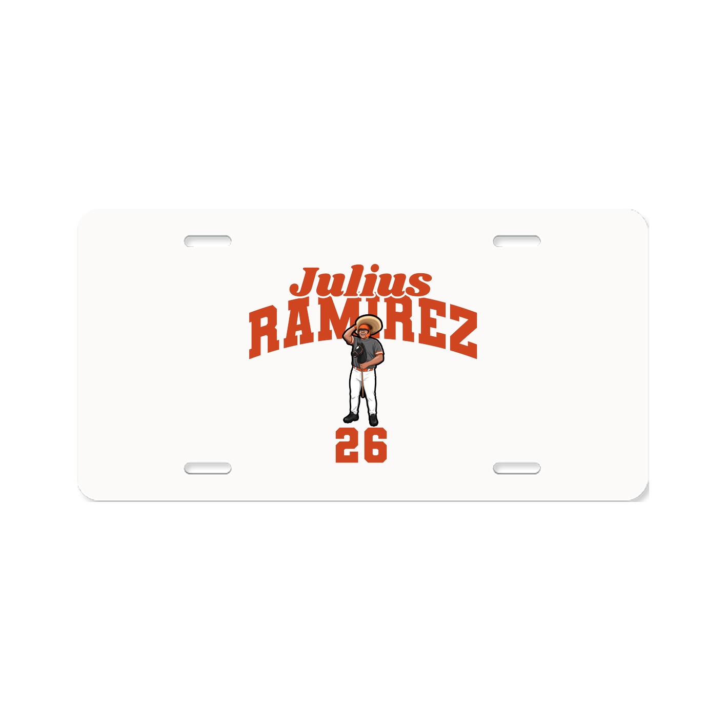 License Plate — Signature Arch in Classic