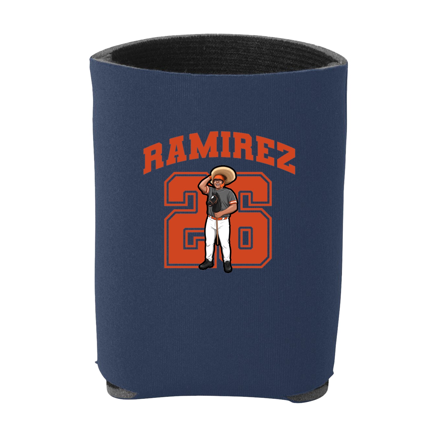Can Holder — Number in Navy