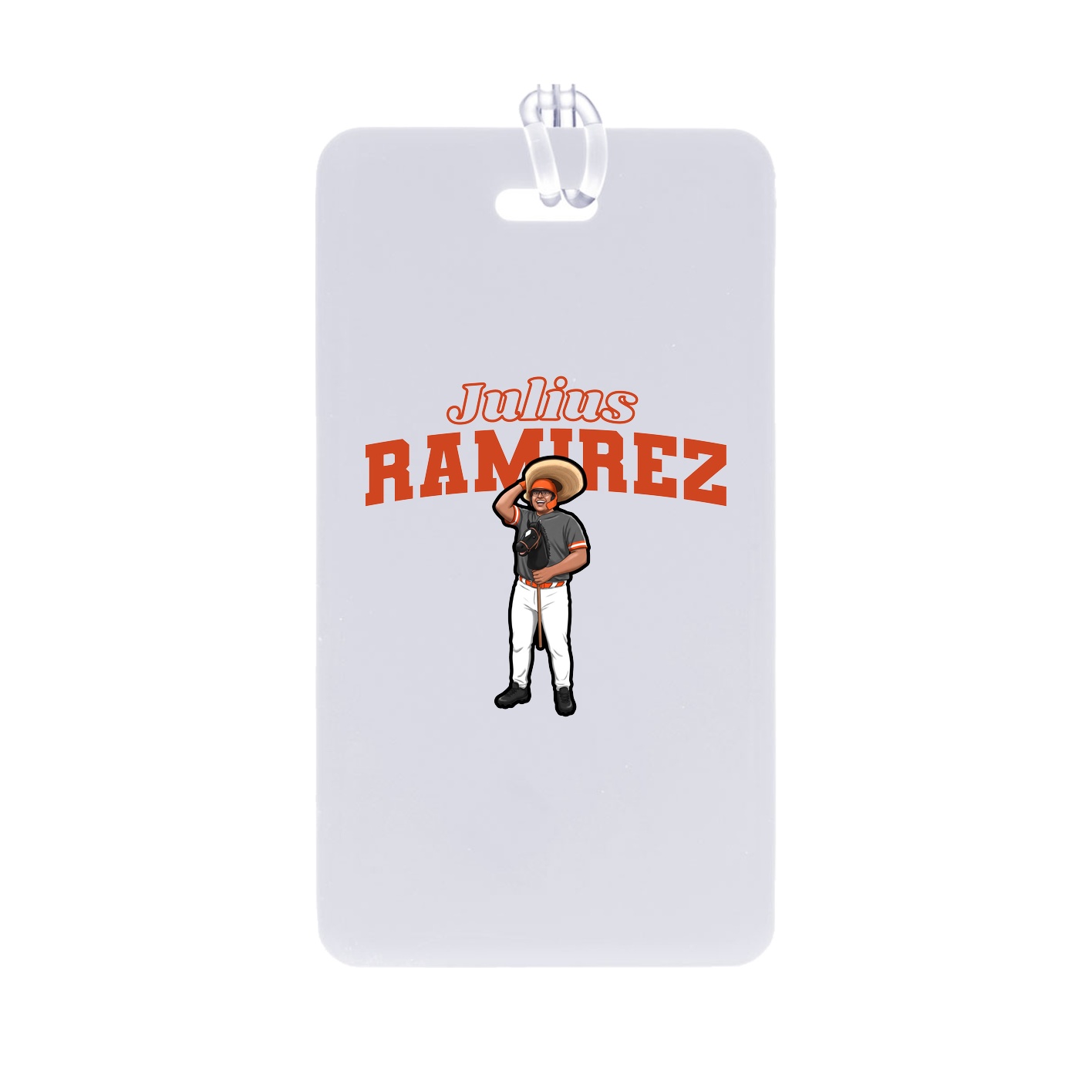 Bag Tag — Name Arch in Classic