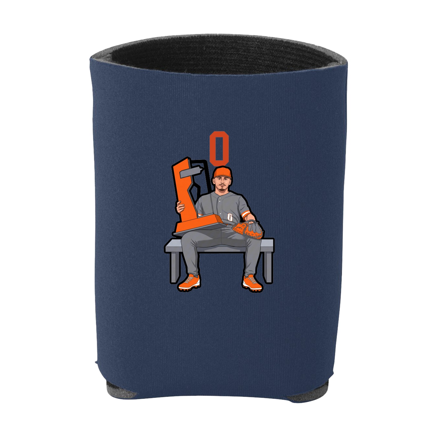 Can Holder — Number Top in Navy