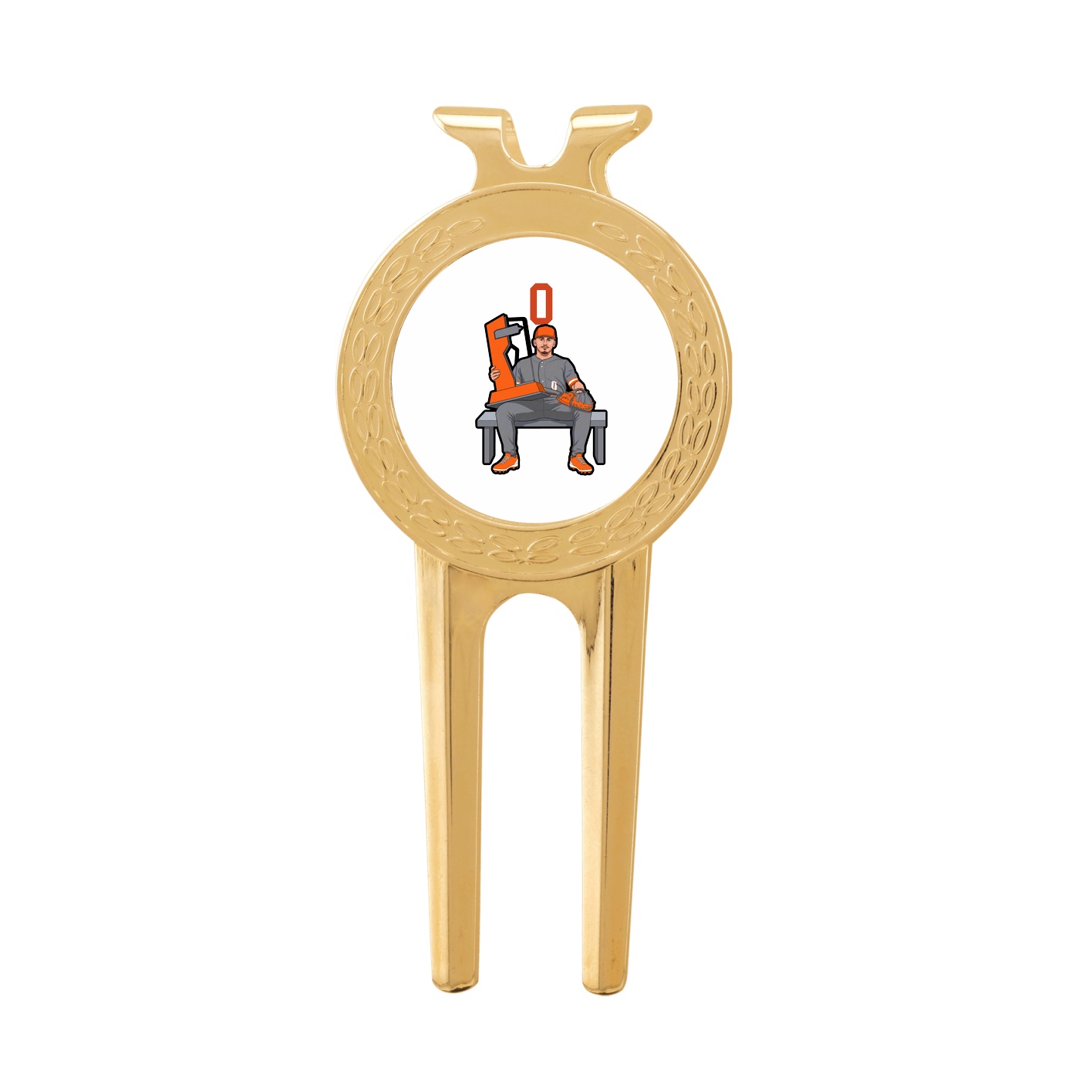 Divot Tool with Ball Marker — Number Top in Classic