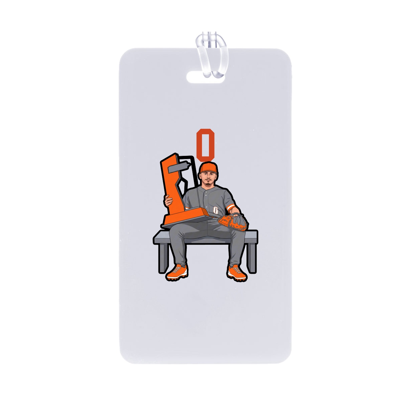 Bag Tag — Number Top in Classic