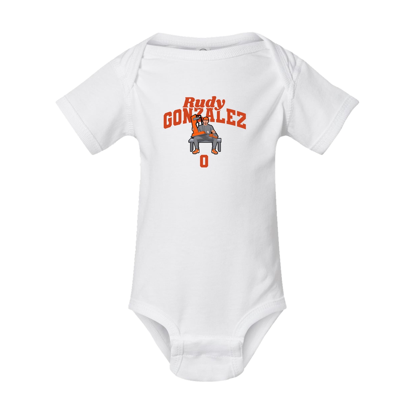 Baby Onesie — Signature Arch in White