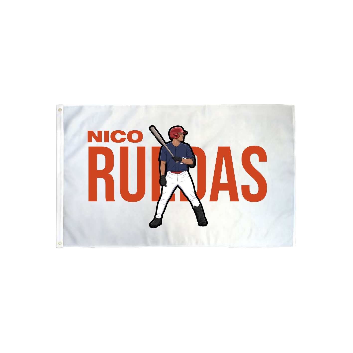 3x5 Flag — Player Name in Classic