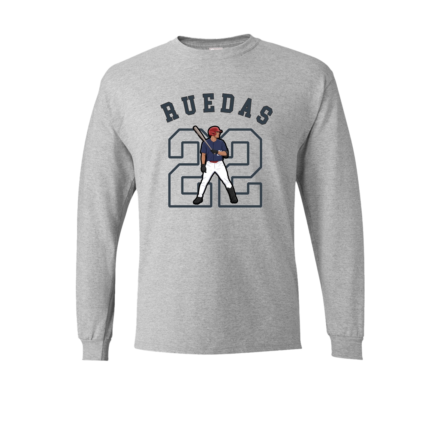 Long Sleeve Tee — Shirsey Arch in Grey