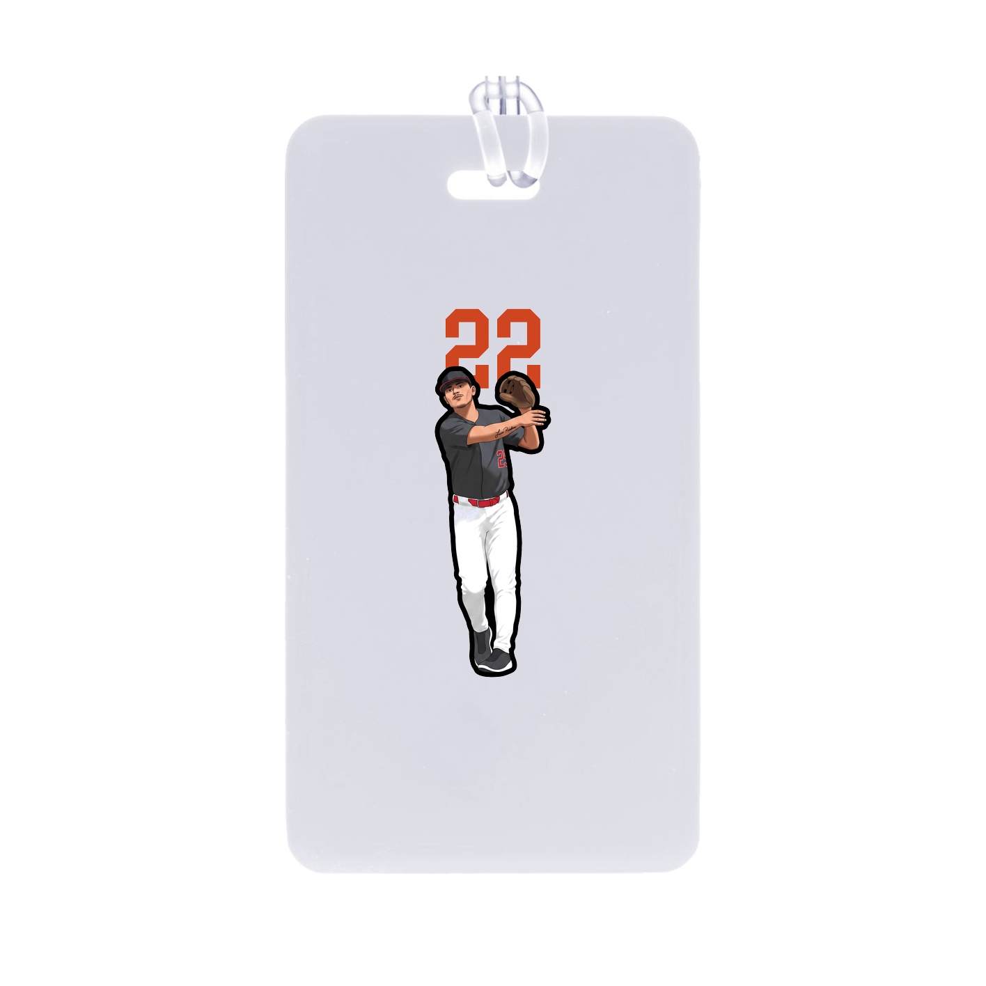 Bag Tag — Number Top in Classic