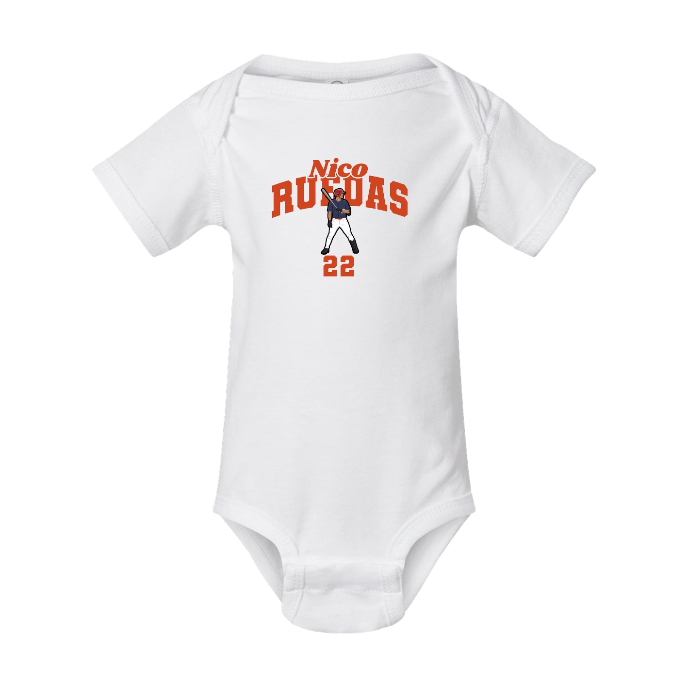 Baby Onesie — Signature Arch in White
