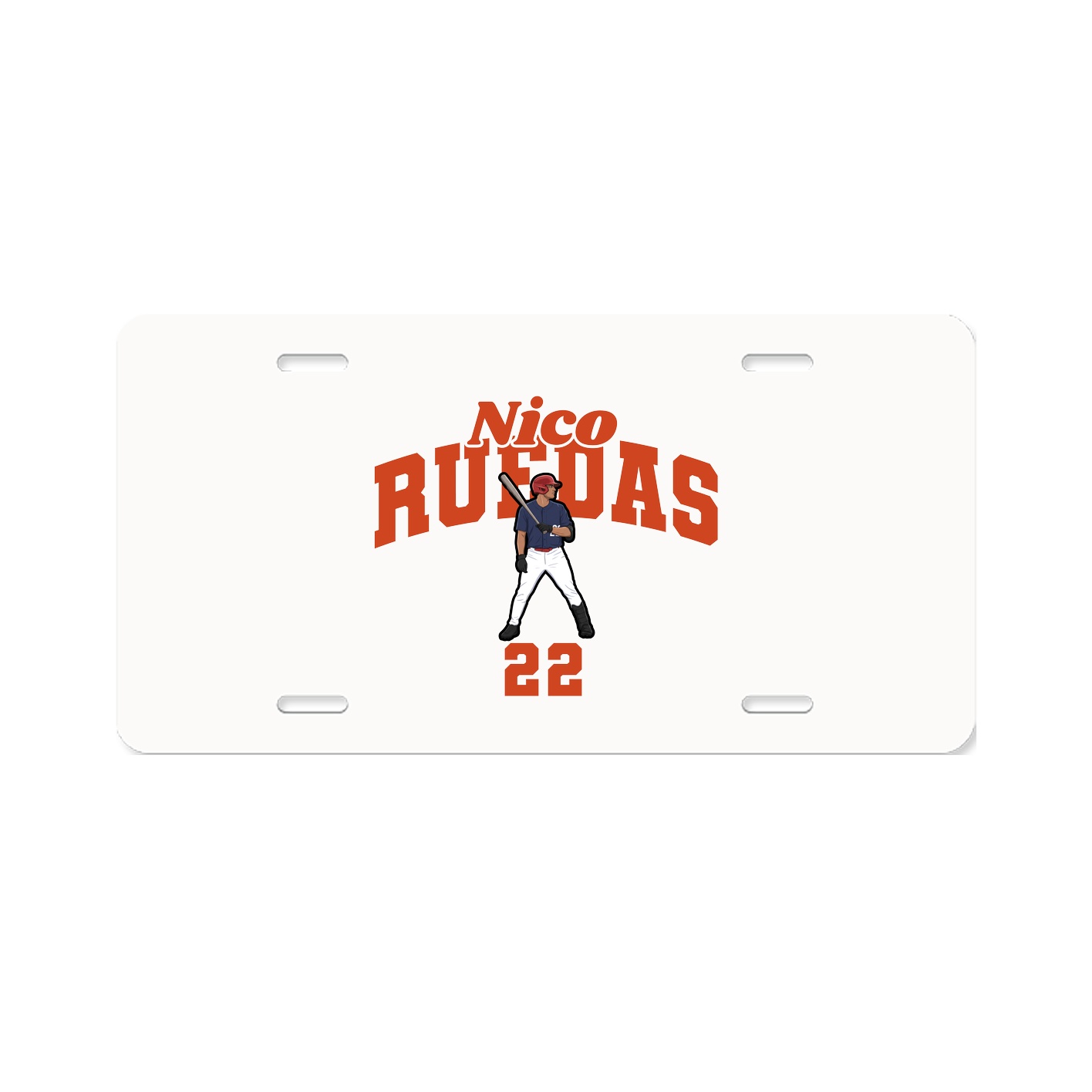 License Plate — Signature Arch in Classic