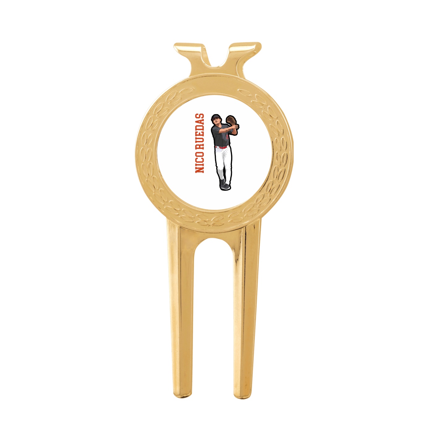 Divot Tool with Ball Marker — Name Vertical in Classic