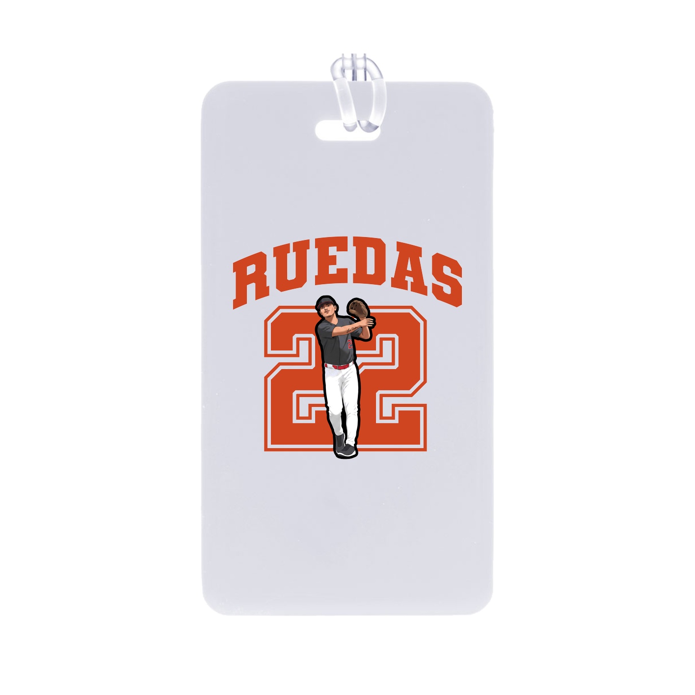 Bag Tag — Number in Classic