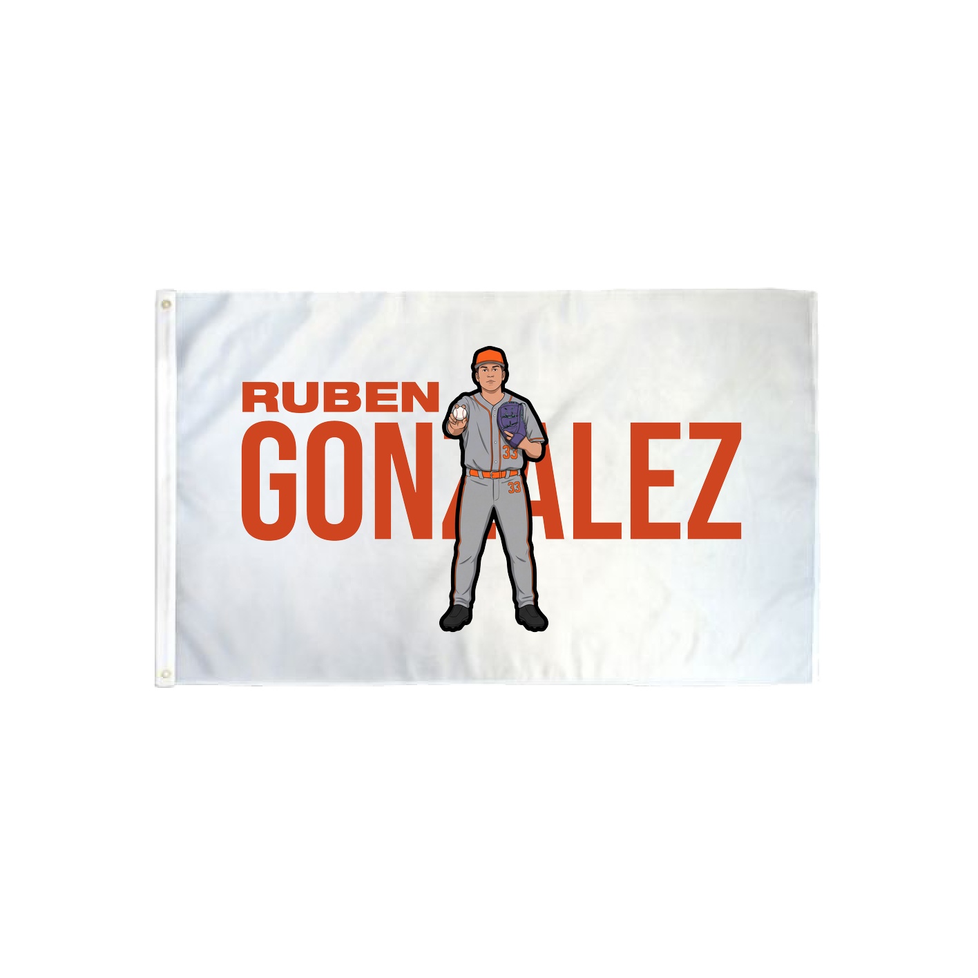 3x5 Flag — Player Name in Classic