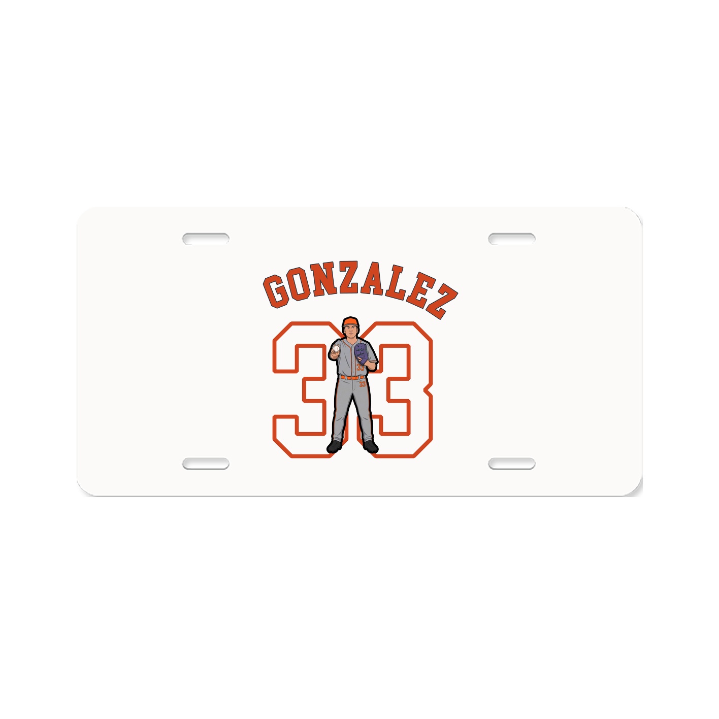 License Plate — Shirsey Arch in Classic