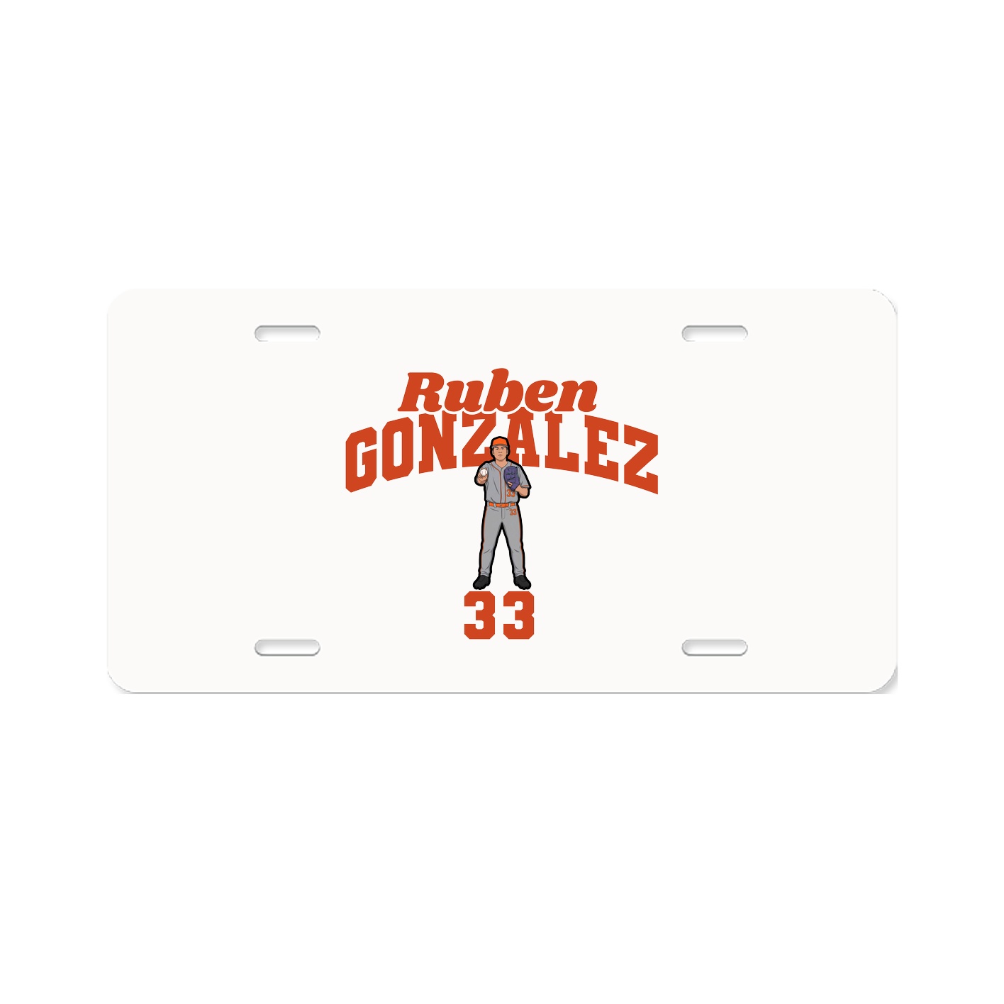 License Plate — Signature Arch in Classic