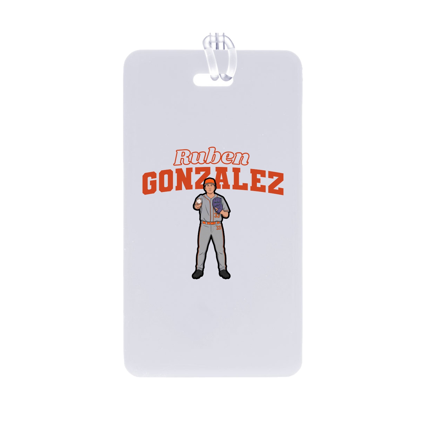 Bag Tag — Name Arch in Classic