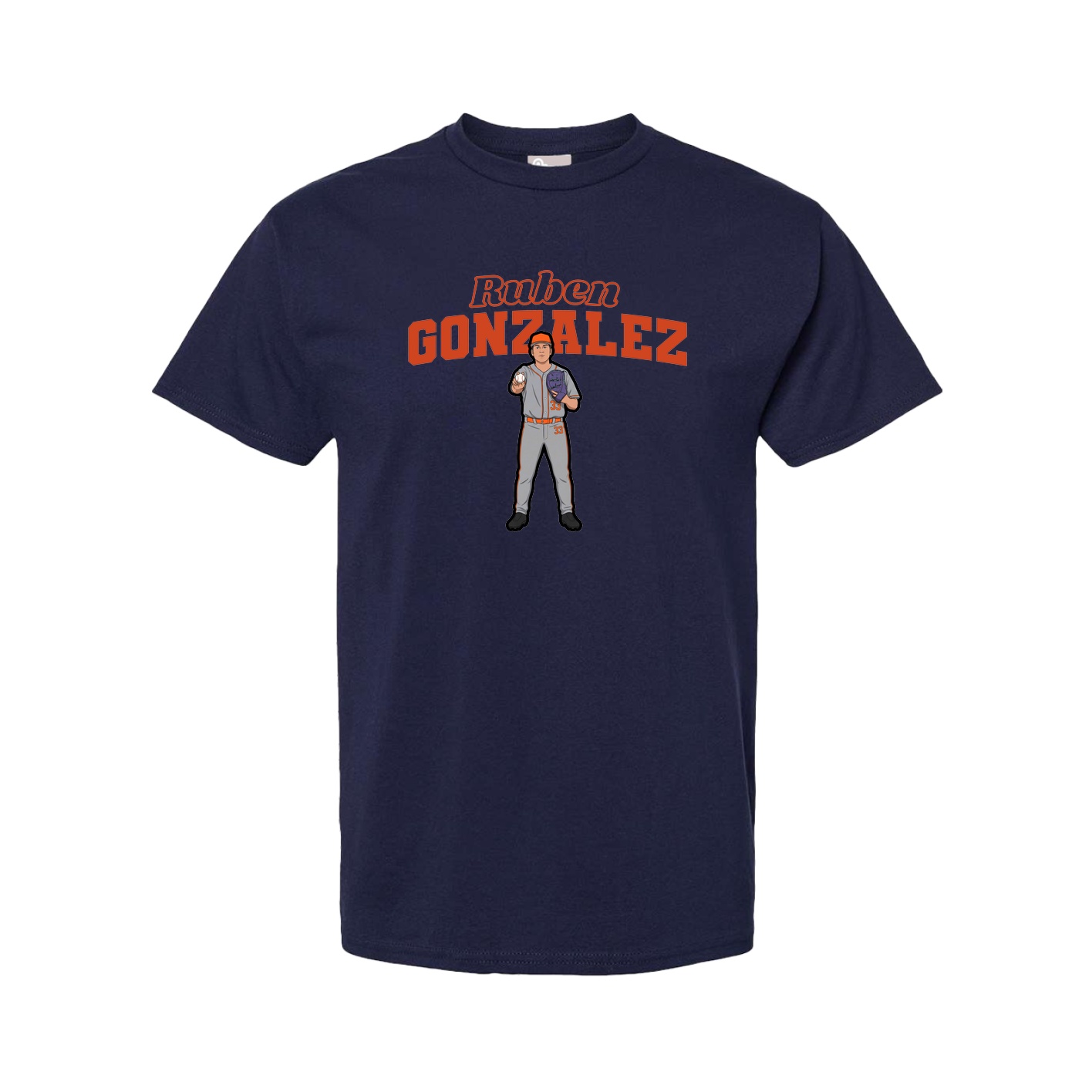 Youth Tee — Name Arch in Navy