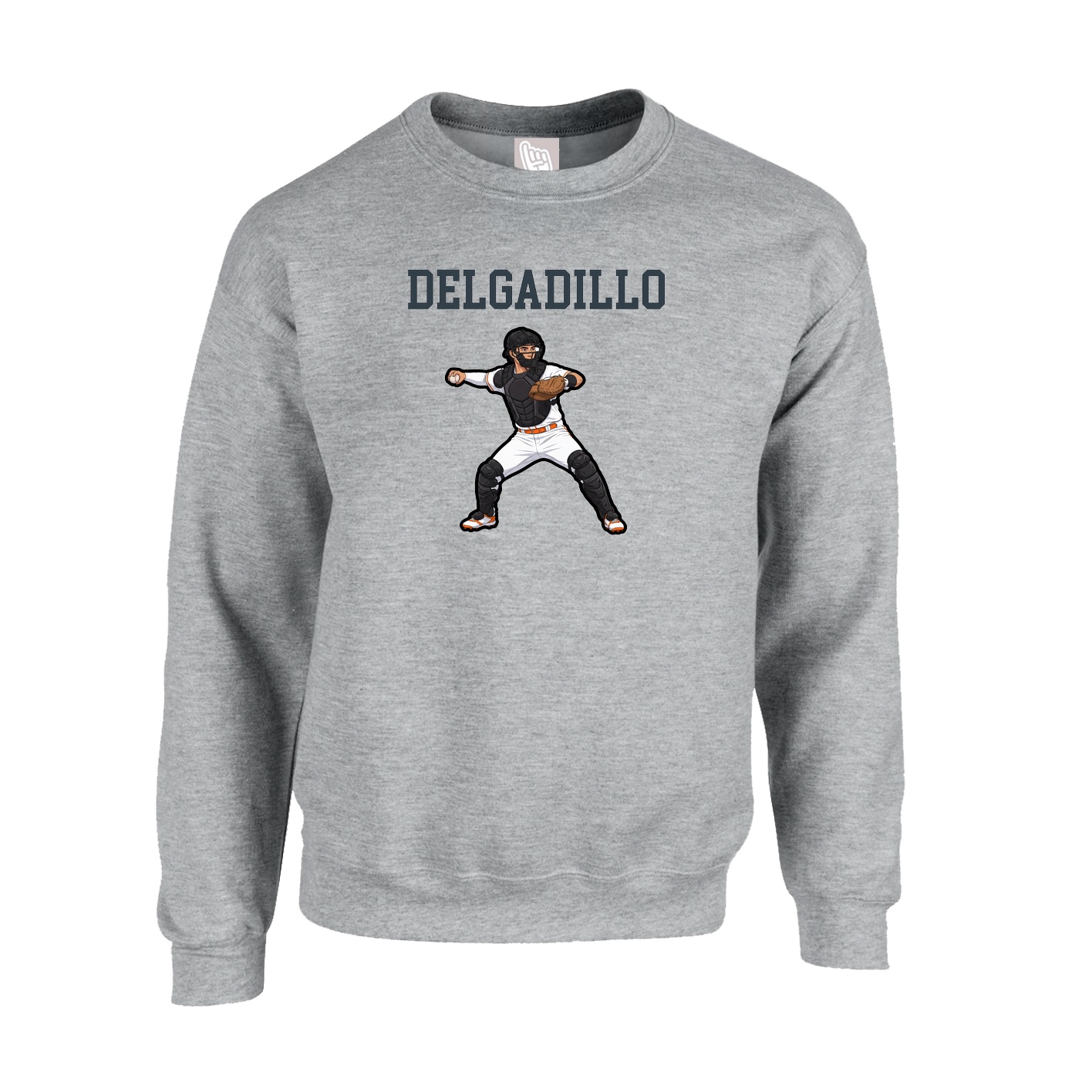 Fleece Crew — Shirsey in Grey