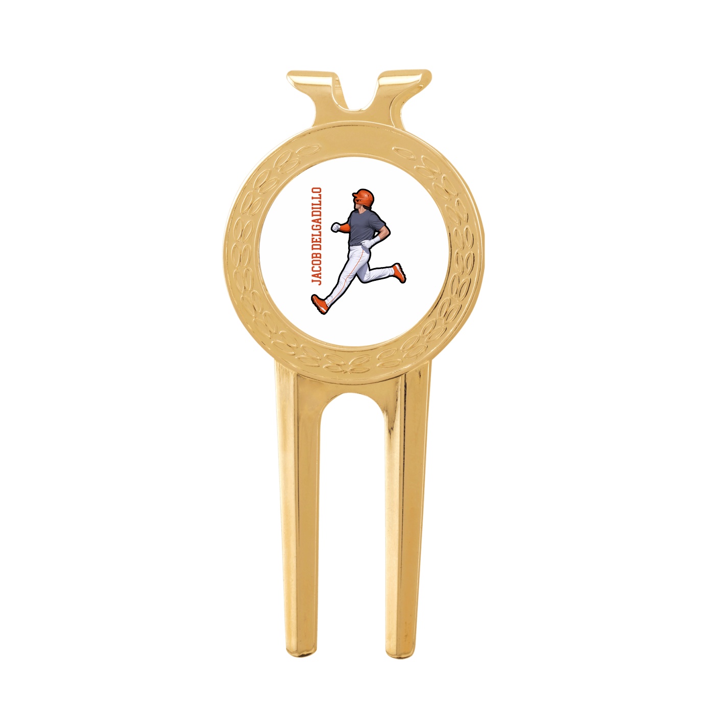 Divot Tool with Ball Marker — Name Vertical in Classic