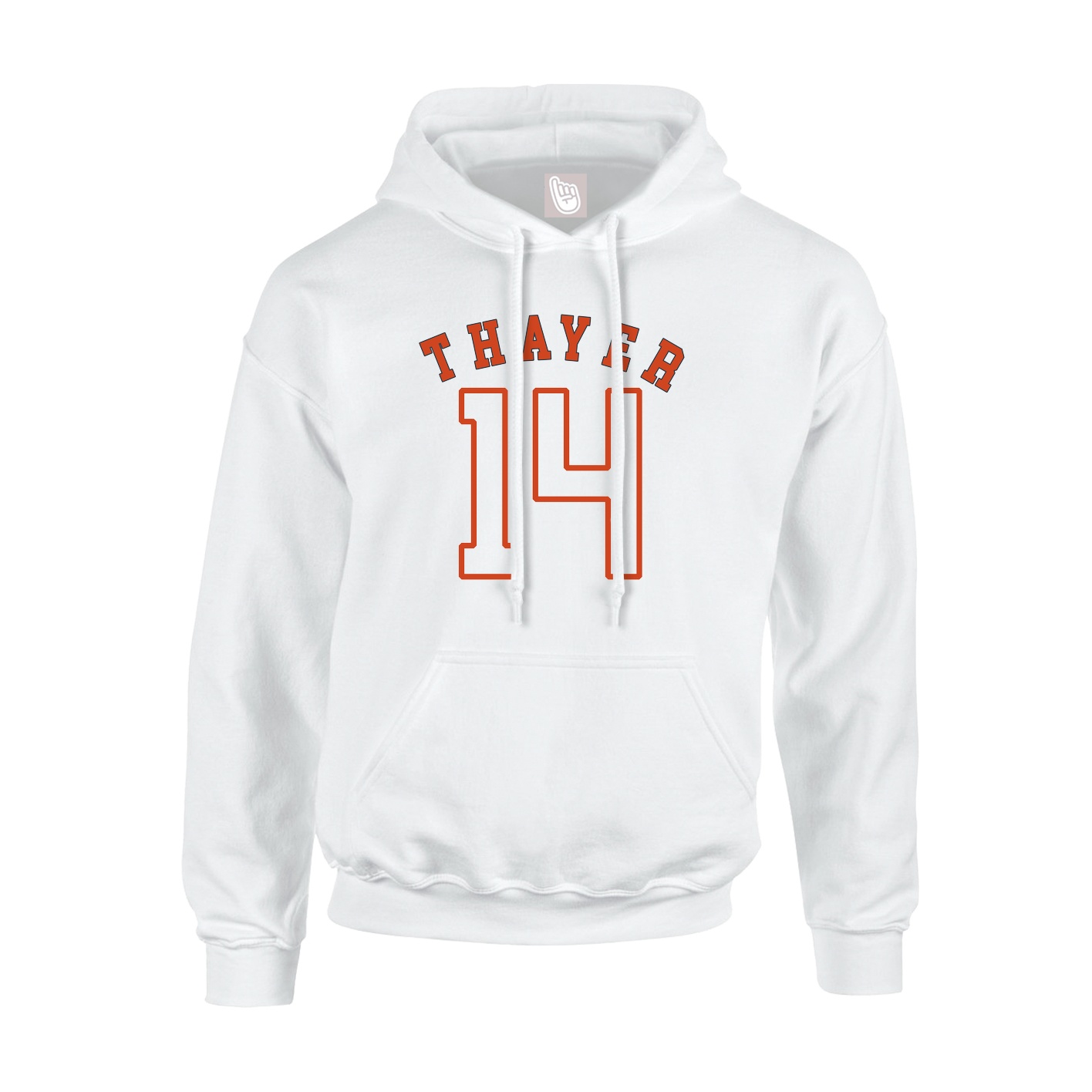 Hoodie — Shirsey Arch in White