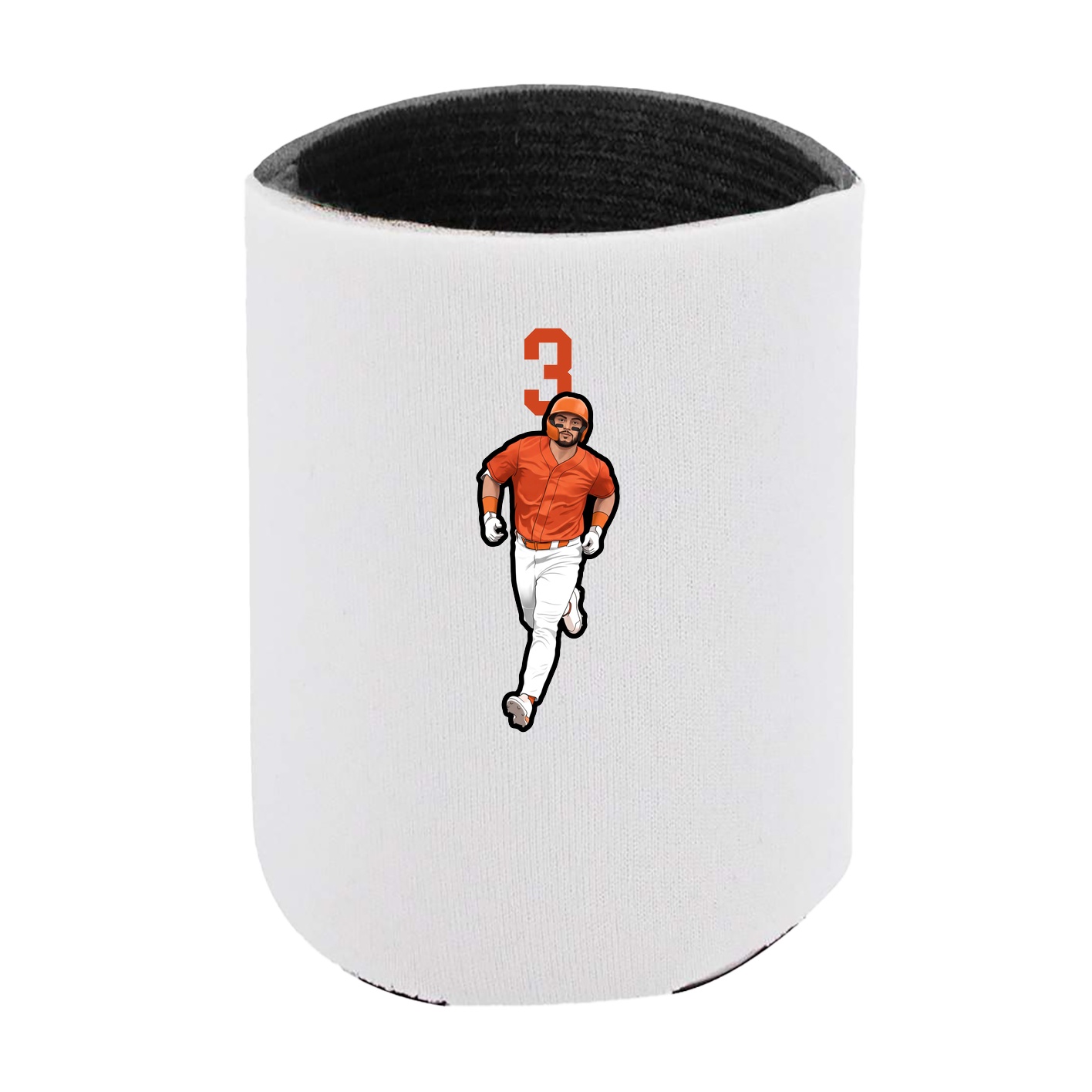 Can Holder — Number Top in White