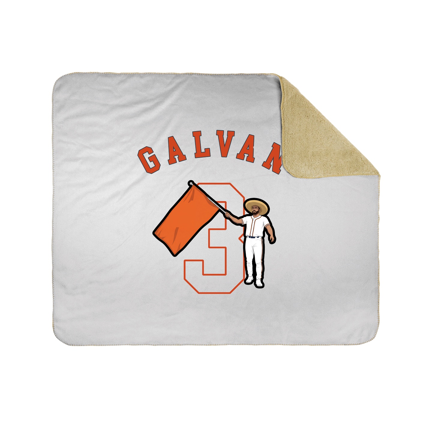 Throw Blanket — Shirsey Arch in White